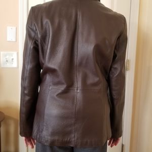 Women's leather jacket